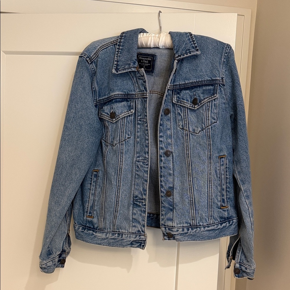 Abercrombie & Fitch Blue Denim Jacket